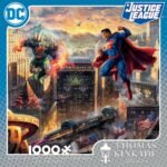Ceaco - Thomas Kinkade - DC Comics - Superman Man of Steel - 1000 Piece Jigsaw Puzzle - Image 3
