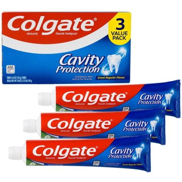 Colgate Cavity Protection Toothpaste 6 Oz. - 3 Pack - YooSavers