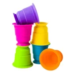 Fat Brain Toys FA183-1 Suction Kupz Baby Toys & Gifts for Ages 1 To 2, Multicolor