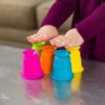 Fat Brain Toys FA183-1 Suction Kupz Baby Toys & Gifts for Ages 1 To 2, Multicolor – Image 3