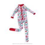 Elf on The Shelf Scout Boy (Blue Eyed Boy) with Claus Couture Collection Wonderland Onesie – Image 5