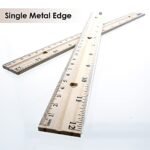BAZIC 12" (30cm) Wooden Ruler (3/Pack) – Image 5