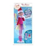 Elf On The Shelf Scout Girl (Light Tone/Blue Eyed Girl) with Magifreez Rainbow Snow Pixie - Image 3