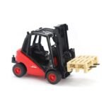 Bruder 02511 Linde H30D Forklift with 2 Pallets - Image 2