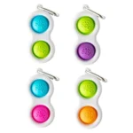 Fat Brain Toys Simpl Dimpl - Orange/Lime Office & Desk Toys for Ages 3 to 12 - Image 5