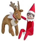 The Elf on the Shelf: A Christmas Tradition Blue Eyed North Pole Elf Girl with The Elf on a Shelf: Elf Pets Reindeer - Image 9