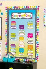 Teacher Created Resources Aqua and Lime Color Wash Better Than Paper Bulletin Board Roll - Image 3