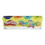 Play-Doh 4 Pack of Wild Non-Toxic Colors for Kids 2 Years and Up, 4-Ounce Cans (Dark Blue, Bright Green, Orange, Green) - Image 7