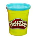 Play-Doh pack of 4 (16 oz) colors Blue, Orange, Teal & Neon Yellow by Hasbro - Image 4