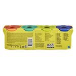 Hasbro Play-Doh Modeling Compound 4-Pack of 4-Ounce Cans (Wild Colors) - Assorted Colors - Image 3