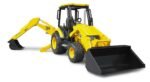 Bruder 02427 Construction Realistic JCB MIDI CX Backhoe Loader - Image 4