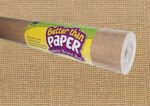 Burlap Better Than Paper Bulletin Board Roll