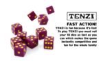 TENZI Party Pack Dice Game - A Fun, Fast Frenzy for The Whole Family - 6 Sets of 10 Colored Dice with Storage Case - Colors May Vary - Image 5