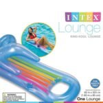 Intex King Kool Lounge Inflatable Swimming Pool Lounger with Headrest (Pack of 3) - Image 4