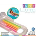 Intex King Kool Lounge Inflatable Swimming Pool Lounger with Headrest (Pack of 3) - Image 5