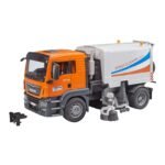Bruder 03780 Commercial Realistic MAN TGS Street Sweeper Truck - Image 5