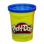 Play-Doh pack of 4 (16 oz) colors Blue, Orange, Teal & Neon Yellow by Hasbro - Image 2