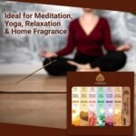 Yuvora Aromatic Incense Sticks Gift Set - 120 Handcrafted Incense Sticks with 6 Soothing Scents - Perfect for Home, Meditation, Yoga and Relaxtation - Includes Holder (Sands and Sunsets Series) - Image 4
