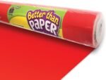 Teacher Created Resources Red Better Than Paper Bulletin Board Roll (TCR77886)