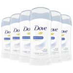 Dove Invisible Solid Antiperspirant Deodorant Stick for Women, Original Clean 2.6 oz - 6 Pack