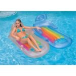 Intex King Kool Lounge Inflatable Swimming Pool Lounger with Headrest (Pack of 3) - Image 6