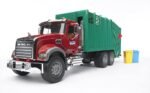 Bruder 02812 Mack Granite Rear Loading Garbage Truck