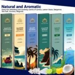 Yuvora Aromatic Incense Sticks Gift Set - 120 Handcrafted Incense Sticks with 6 Soothing Scents - Perfect for Home, Meditation, Yoga and Relaxtation - Includes Holder (Yuvora Ocean Escape Series) – Image 3