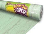 Teacher Created Resources Mint Painted Wood Better Than Paper Bulletin Board Roll (TCR77883)