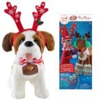 Elf On The Shelf Saint Bernard with Claus Couture Collection - Party Pack for Animals