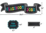 Teacher Created Resources Chalkboard Brights Classroom Jobs Mini Bulletin Board - Image 4