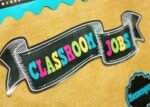 Teacher Created Resources Chalkboard Brights Classroom Jobs Mini Bulletin Board - Image 3