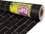 Teacher Created Resources Black Brick Better Than Paper Bulletin Board Roll (TCR77466)