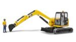 Bruder 02467 CAT Mini Excavator - Image 2