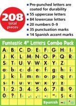 Teacher Created Resources Iridescent Funtastic 4" Letters Combo Pack - Image 5
