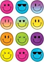 Teacher Created Resources Brights 4Ever Smiley Faces Mini Accents