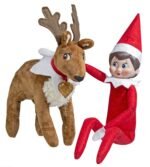 The Elf on the Shelf: A Christmas Tradition Blue Eyed North Pole Elf Girl with The Elf on a Shelf: Elf Pets Reindeer - Image 3