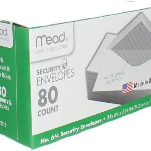 Mead security envelopes pack