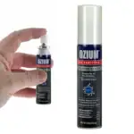 Ozium Odor Eliminator Air Sanitizer Freshener Carbon Black Scent - 0.08 Oz.